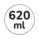 620 ml