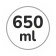 650 ml