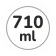 710 ml