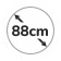 88 cm
