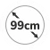 99 cm