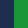 Blu Navy / Verde Fluo