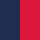 Blu Navy / Rosso Fuoco