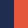 Blu Navy / Arancio