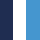 Blu Navy / Bianco / Azzurro