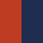 Arancio Scuro / Blu Navy